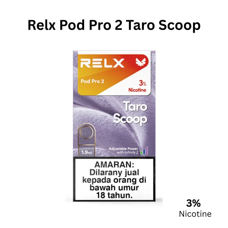 Relx Pod Pro 2 Taro Scoop 3%