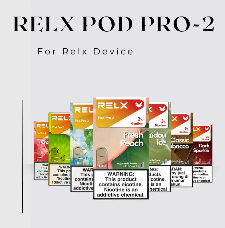 Relx Pod Pro 2 Flavors