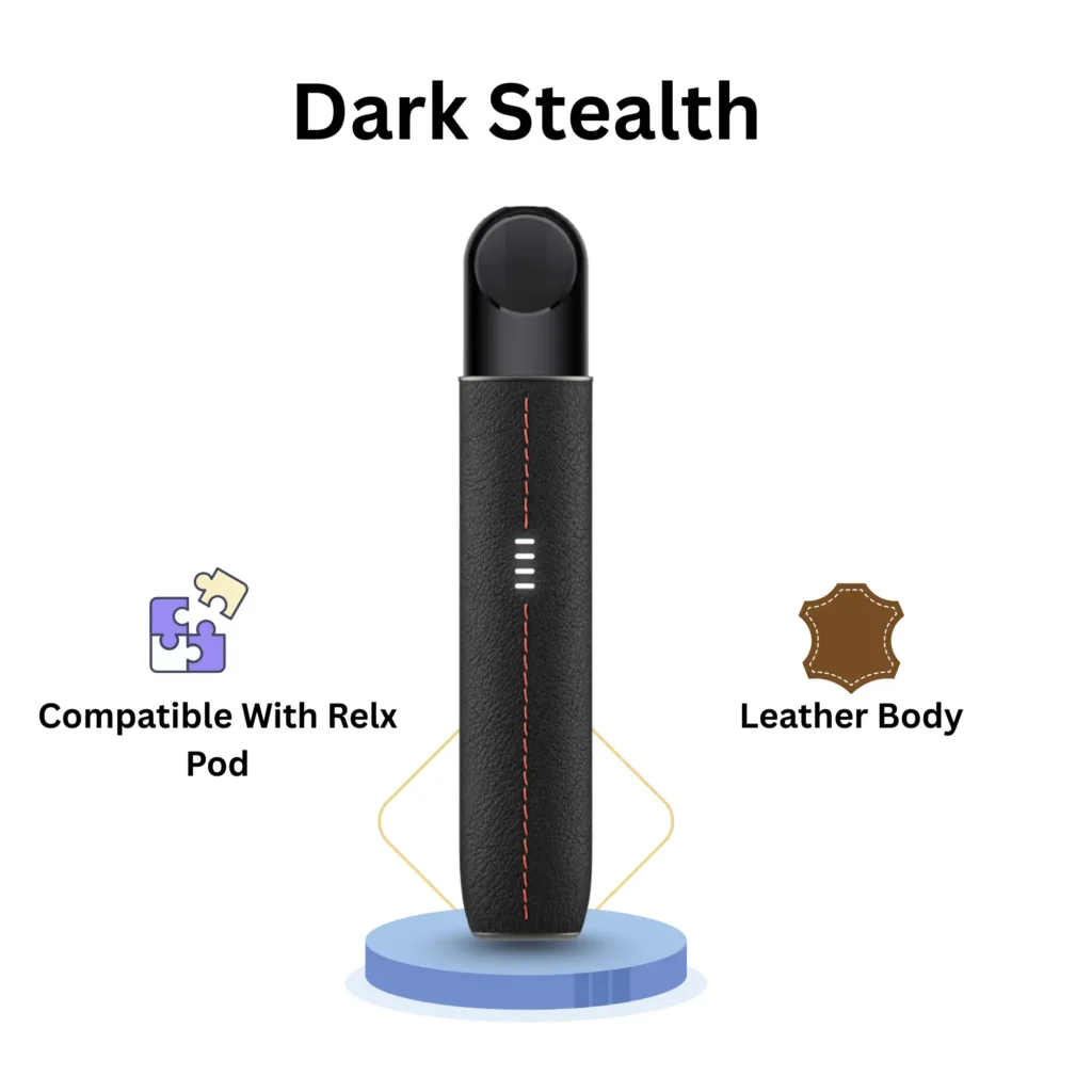 RELX Artisan Dark Stealth: Easy Vaping, Great Style