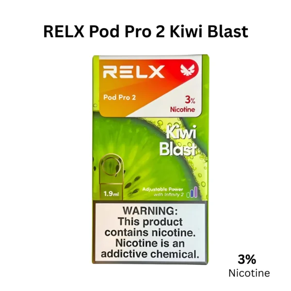 RELX Pod Pro 2 Kiwi Blast 3%