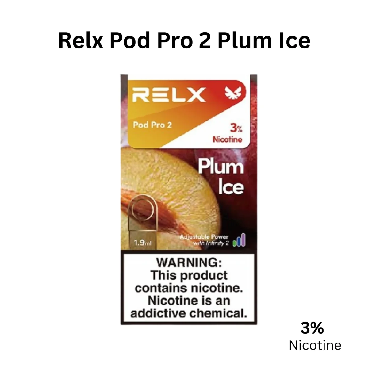 RELX Pod Pro 2 Plum Ice 3%