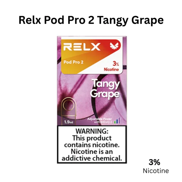 RELX Pod Pro 2 Tangy Grape 3%