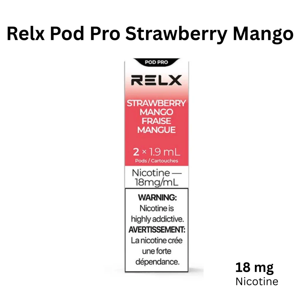 RELX Strawberry Flavor Guide: Which Strawberry Pod Is Right for You? 3 RELX Pod Pro Strawberry Mango