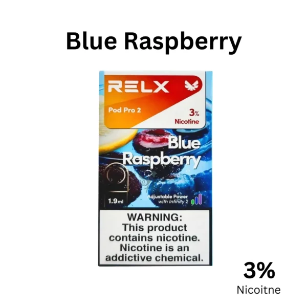 Relx Pod Pro 2 Blue Raspberry 3%
