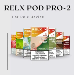 RELX Pod Pro 2 Green Melon 1.55% 4 Relx Pod Pro 2 Flavors