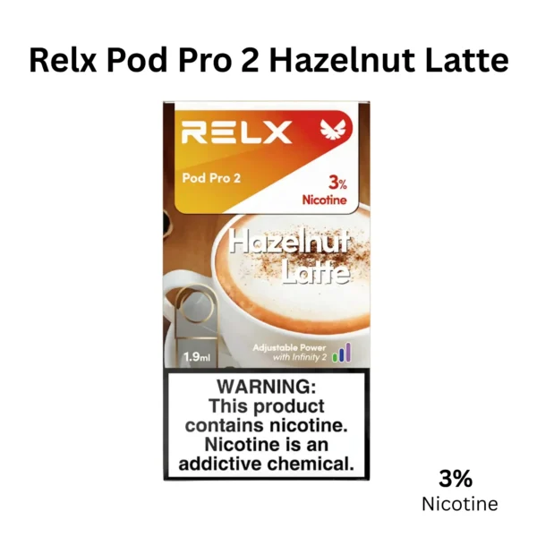 Relx Pod Pro 2 Hazelnut Latte 3%