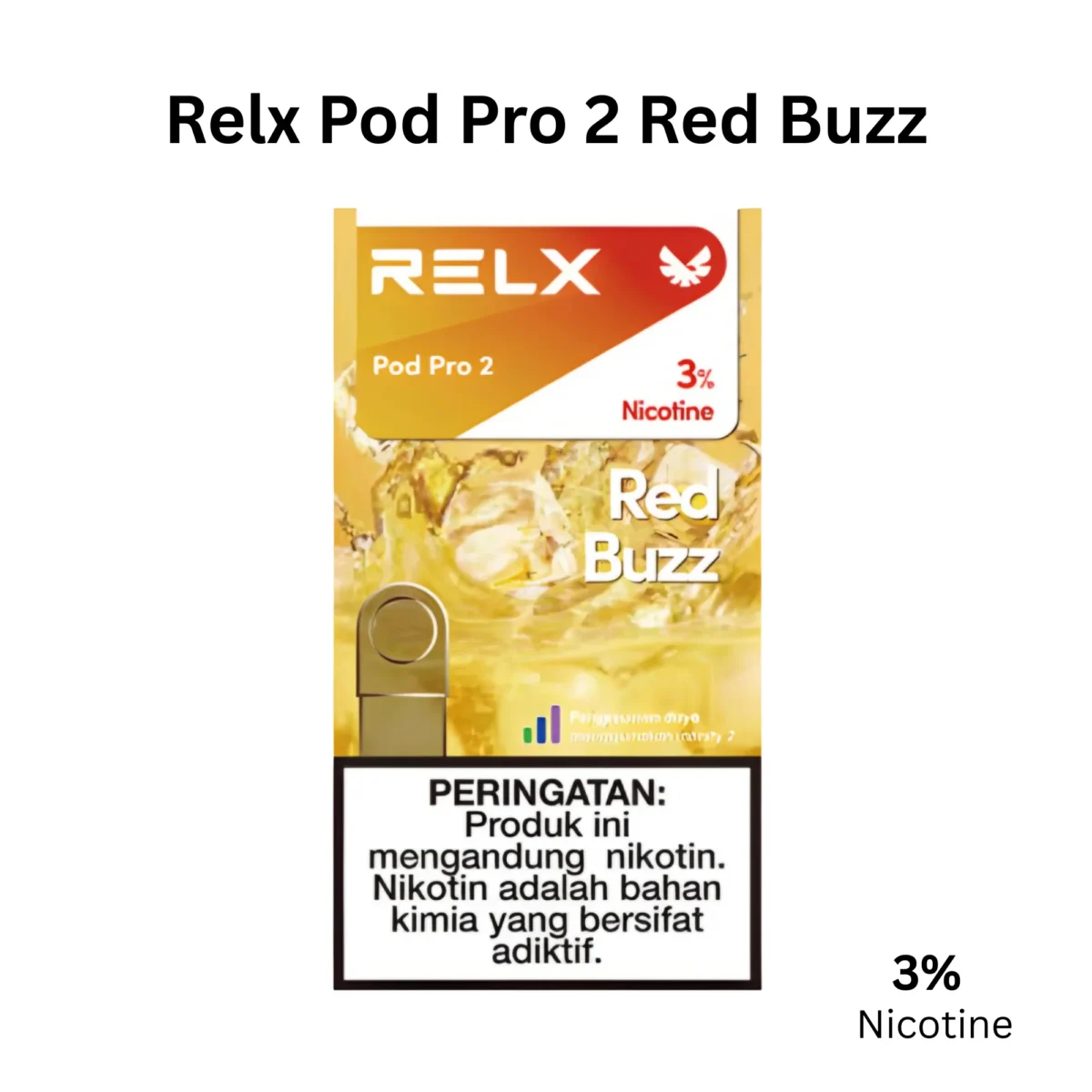 Relx Pod Pro 2 Red Buzz 3%
