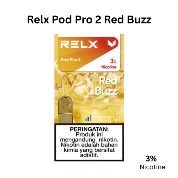 Relx Pod Pro 2 Red Buzz 3%