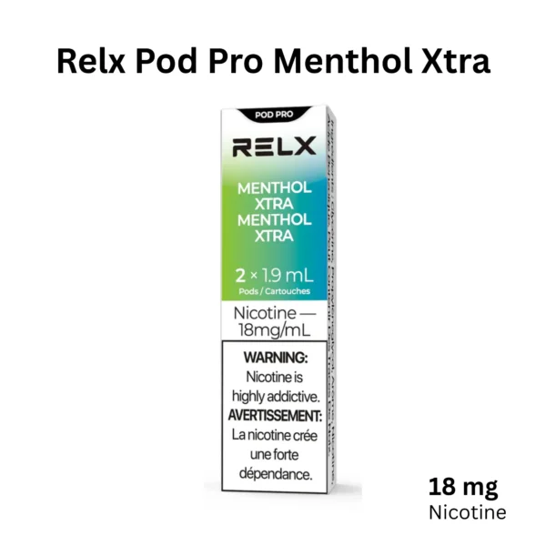 Relx Pod Pro Menthol Xtra 18mg