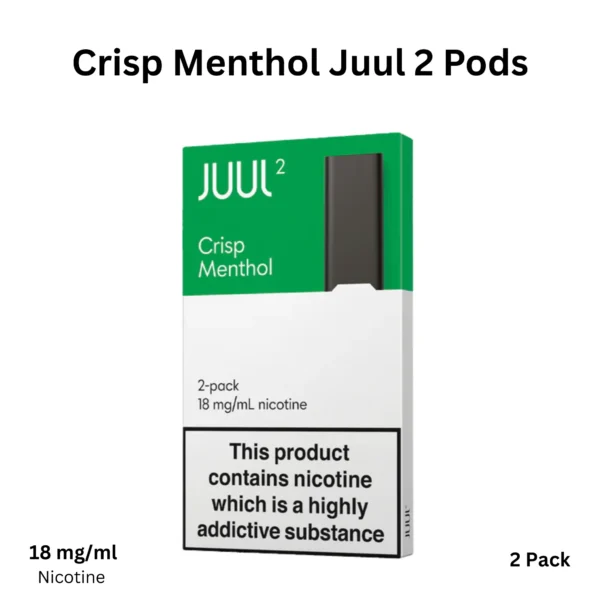 Crisp Menthol JUUL 2 Pods