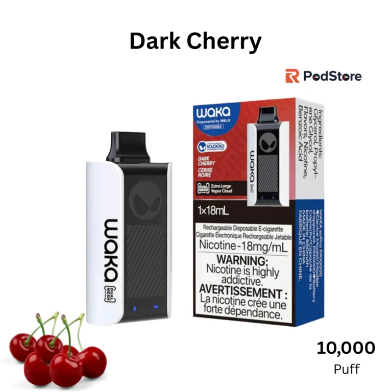 Dark Cherry WAKA SoPro 10000 Disposable Vape