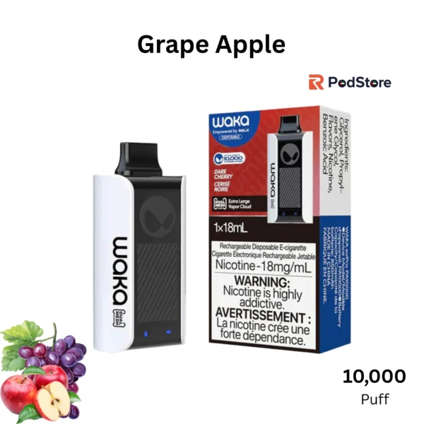 Grape Apple WAKA SoPro 10000  Disposable Vape