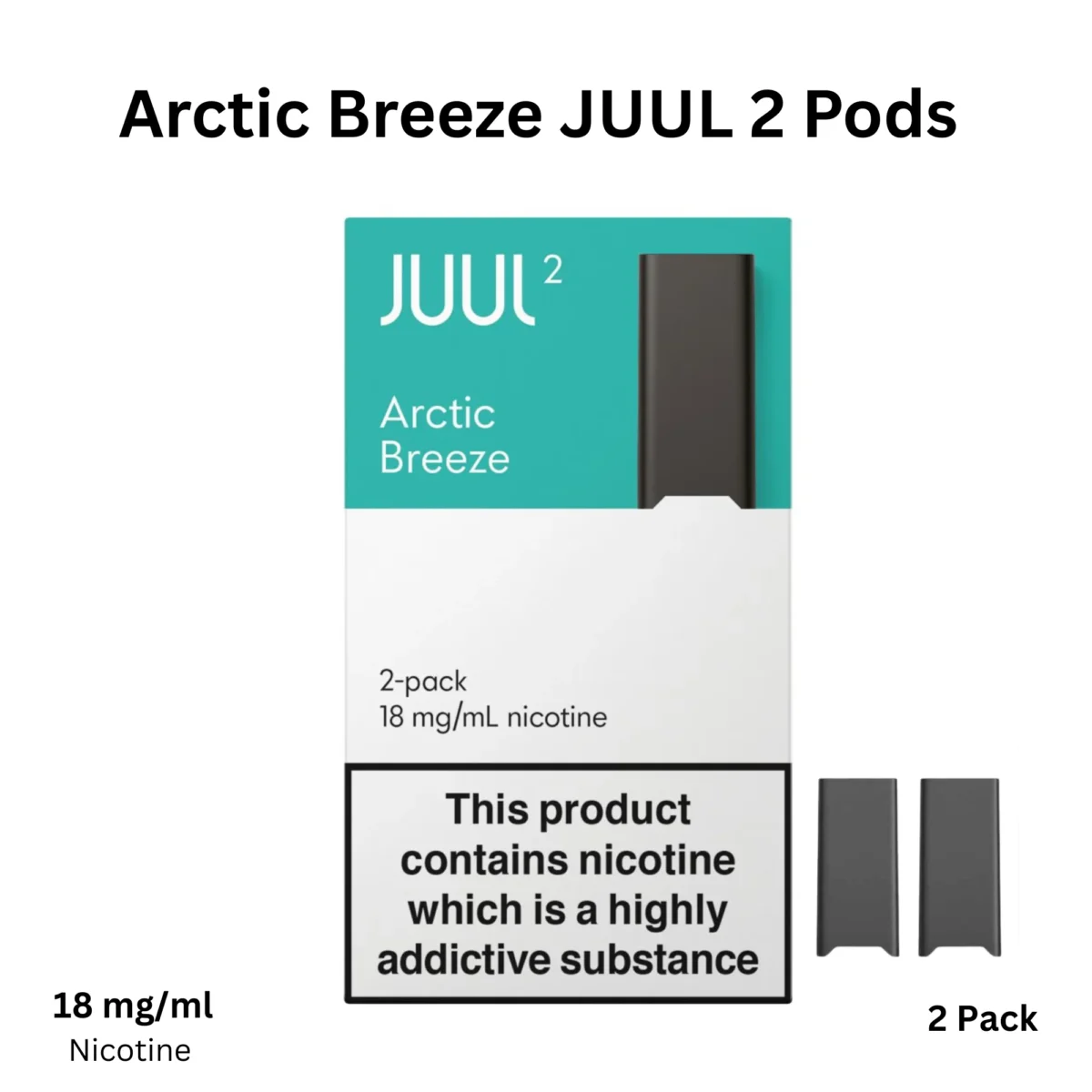 JUUL 2 Pods Arctic Breeze JUUL 2 Pods Arctic Breeze
