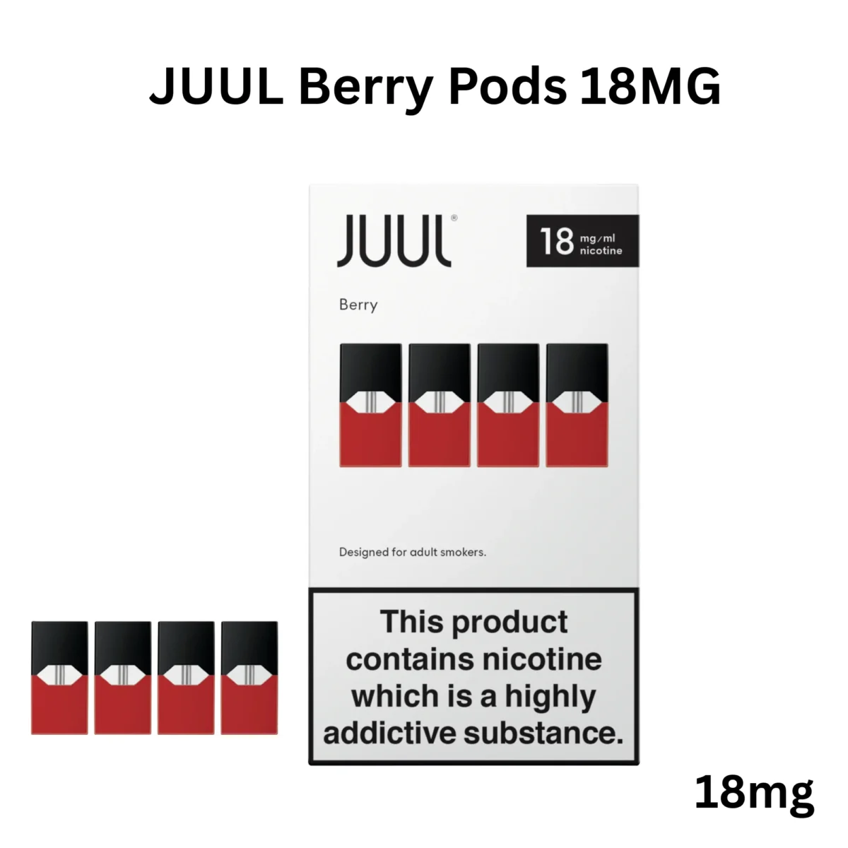 JUUL Berry Pods 18MG