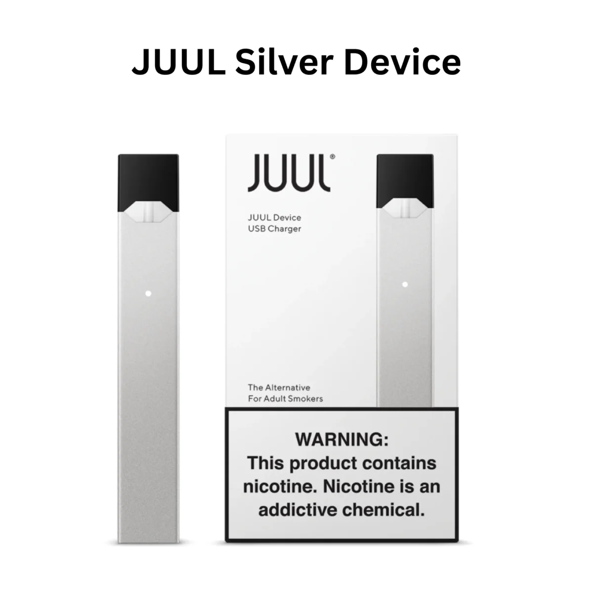 JUUL Silver Device JUUL Silver Device