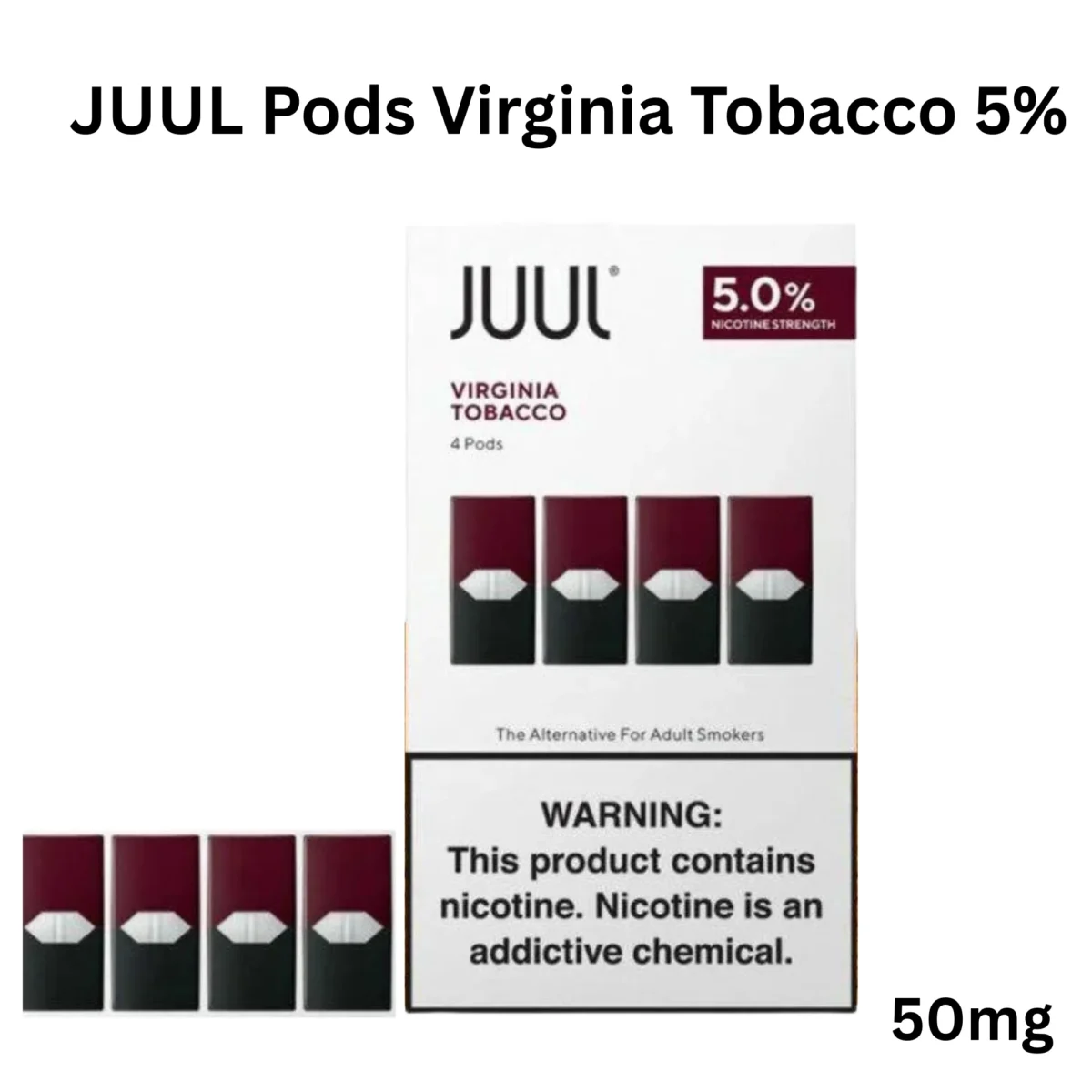 JUUL Virginia Tobacco 5% JUUL Virginia Tobacco 5%