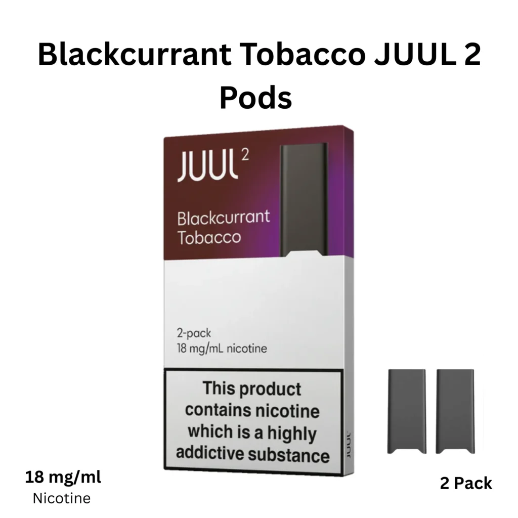 JUUL 2 Blackcurrant Tobacco Review: Bold Berry Meets Smooth Tobacco 2 Juul 2 Blackcurrant Tobacco