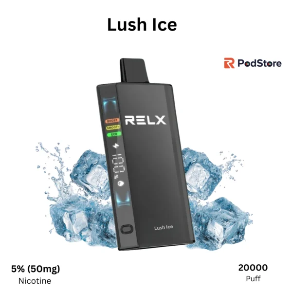 RELX Ace Lush Ice Disposable Vape 20000 Puffs