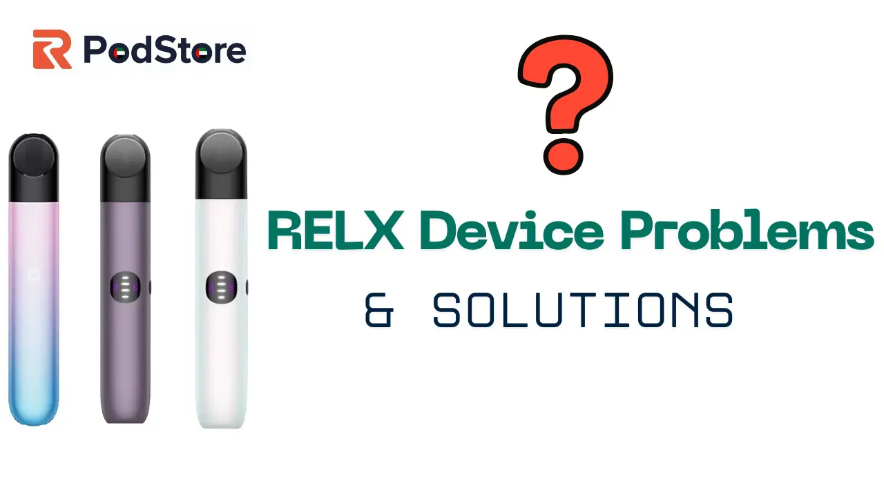 relx pod leaking Common Device Problems and Fixes Select Your Flavour From This Dropdown Menu:Raspberry Ice discontinue Flavored Vapes are Banned