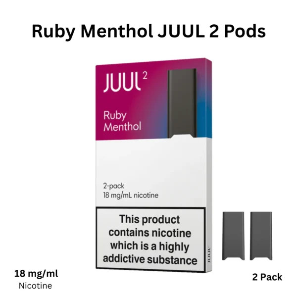 Ruby Menthol Juul 2 Pods