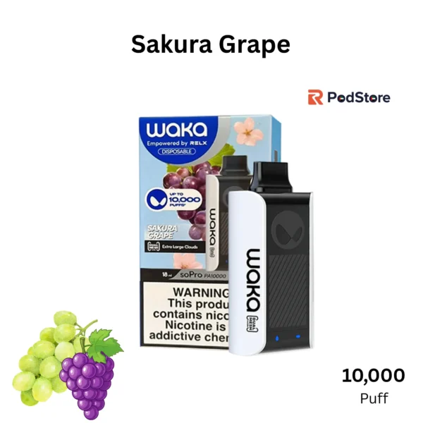 Sakura Grape WAKA SOPRO 10000 Puffs