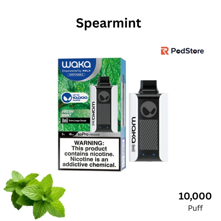 Spearmint WAKA SoPro 10000 PUFFS