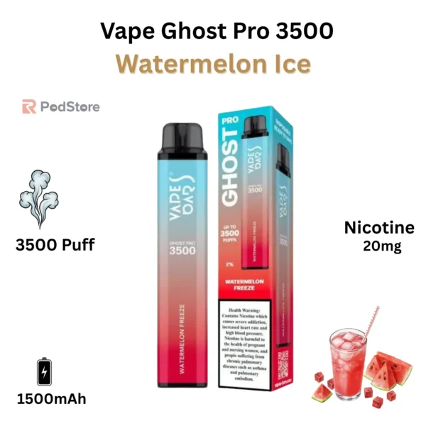 Ghost Pro 3500 Watermelon Ice