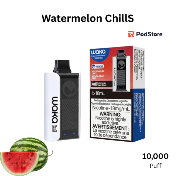 Watermelon Chill WAKA SoPro 10000 Puffs