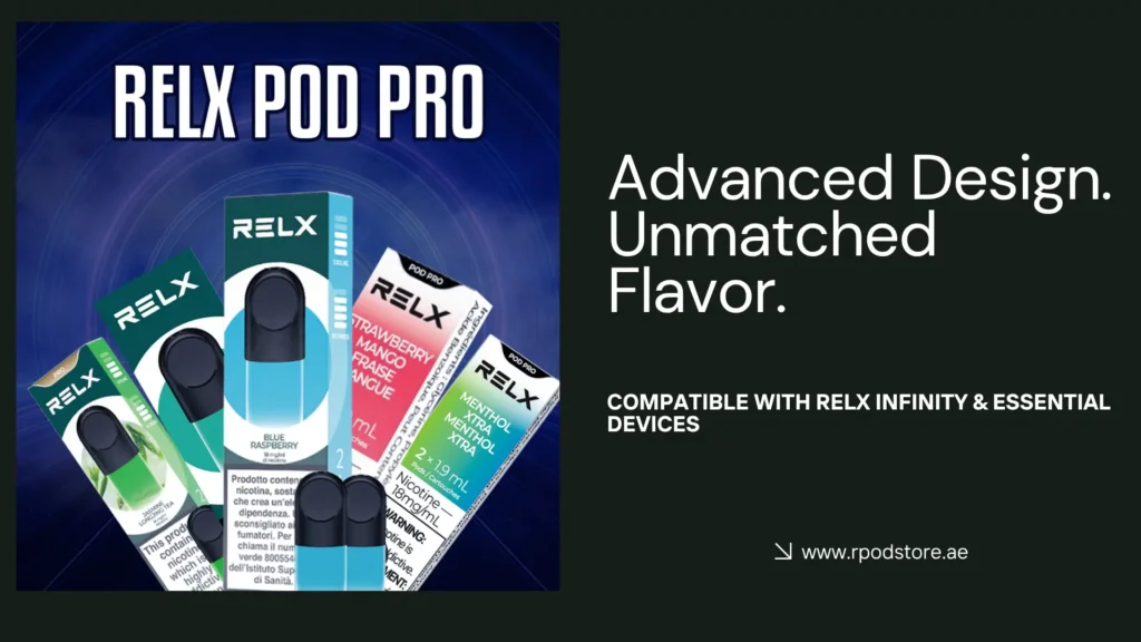 RELX Pod Pro Menthol Plus 18mg 3 Relx Pod Pro