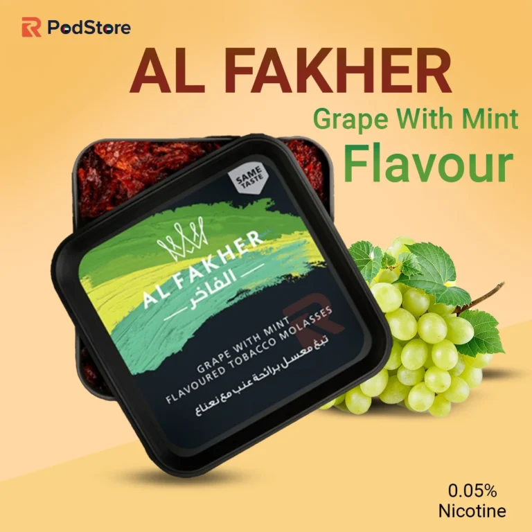 Al Fakher Grape with Mint Shisha Tobacco