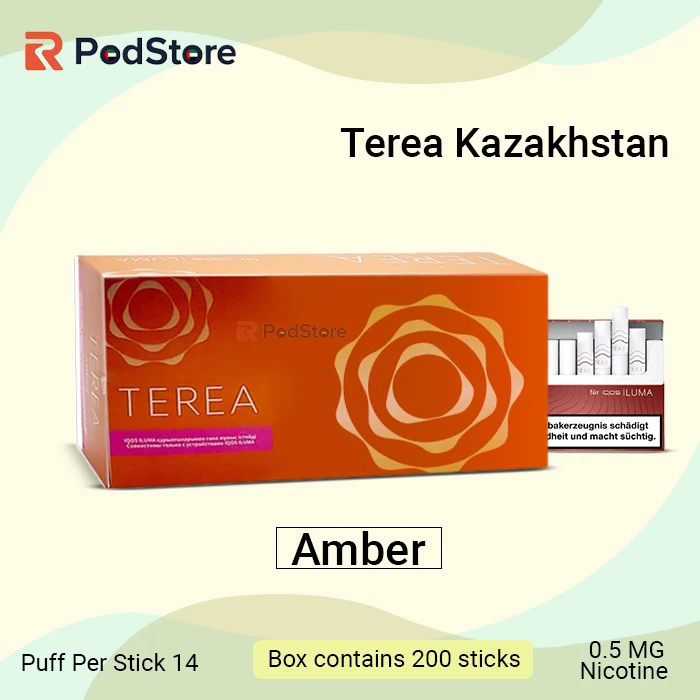 IQOS TEREA Amber Kazakhstan