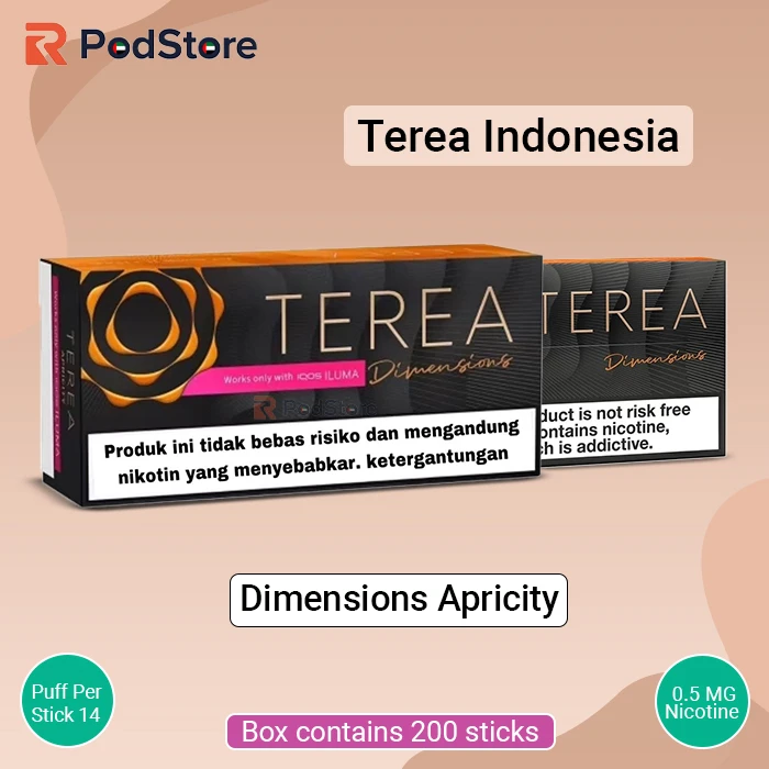 IQOS TEREA Dimensions Apricity Indonesia