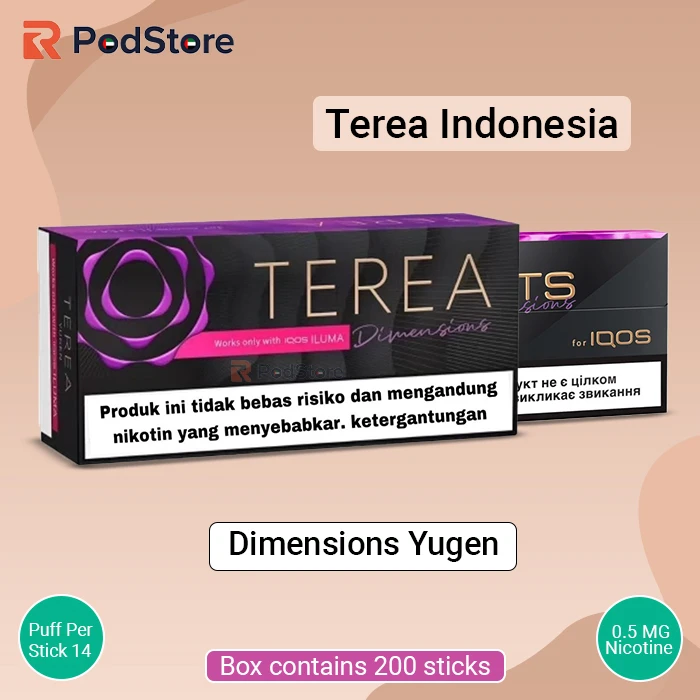 IQOS TEREA Dimensions Yugen Indonesia