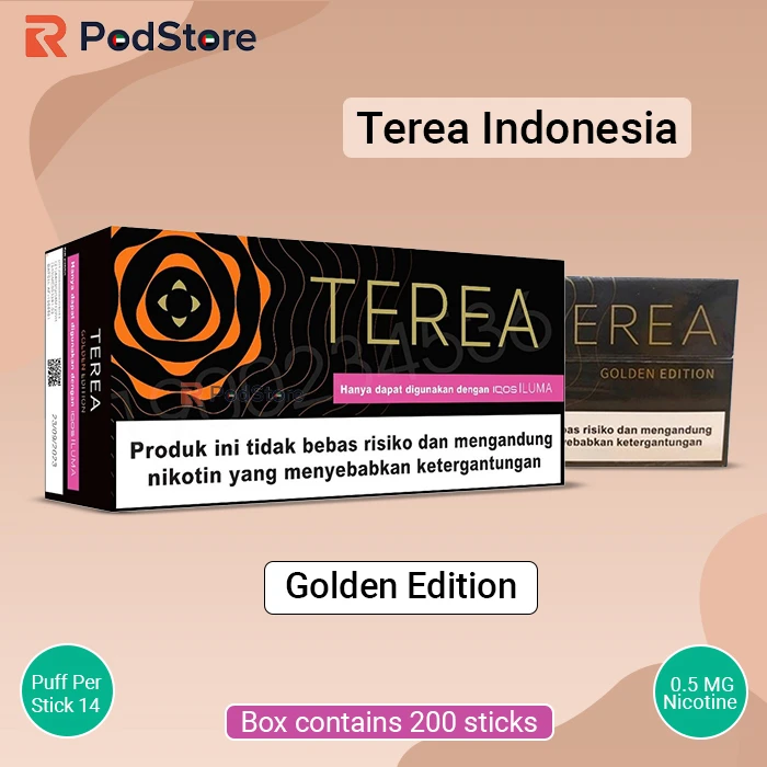 IQOS TEREA Golden Edition from Indonesia