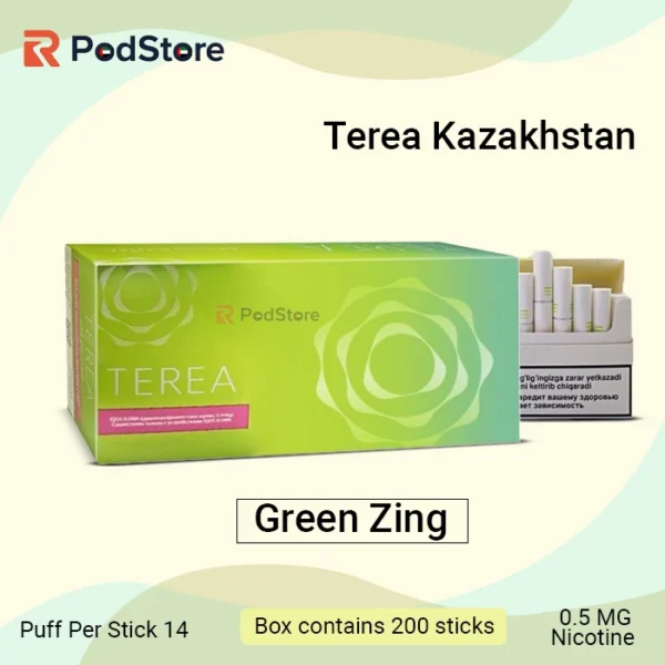 IQOS TEREA Green Zing Kazakhstan