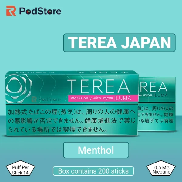 IQOS TEREA Menthol Japan