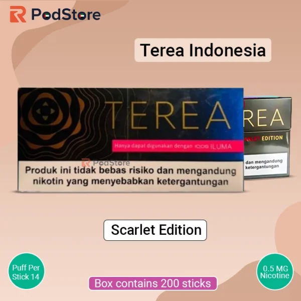 IQOS TEREA Scarlet Edition Indonesia