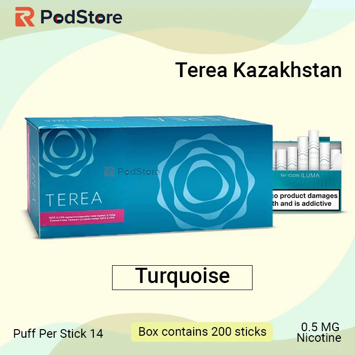 IQOS TEREA Turquoise Kazakhstan