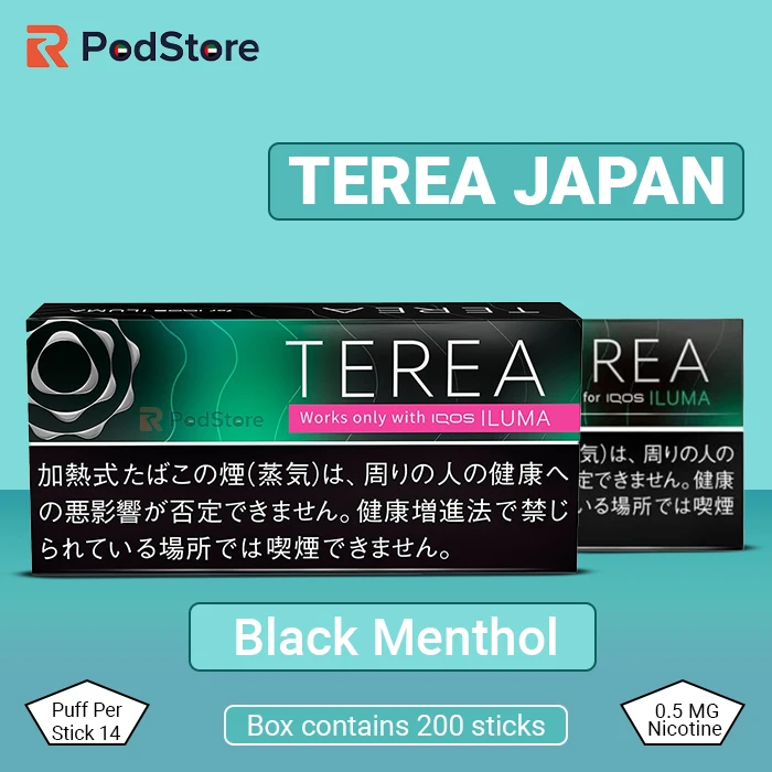 IQOS Terea Black Menthol Japan