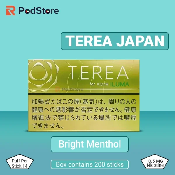 IQOS Terea Bright Menthol Japan