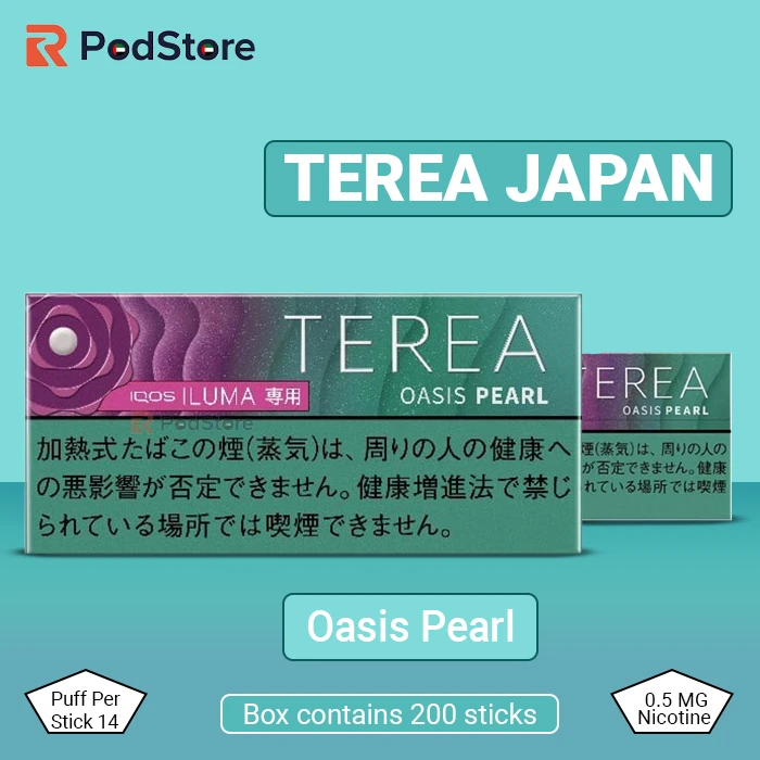 IQOS Terea Oasis Pearl Japan