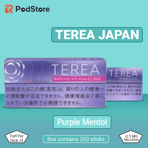 IQOS Terea Purple Menthol Japan