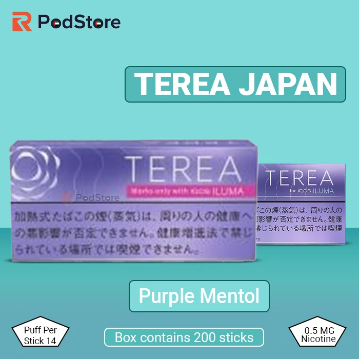IQOS Terea Purple Menthol Japan