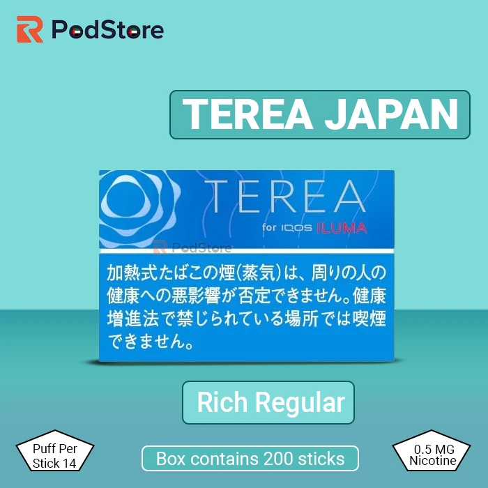 IQOS Terea Rich Regular Japan IQOS Terea Rich Regular Japan