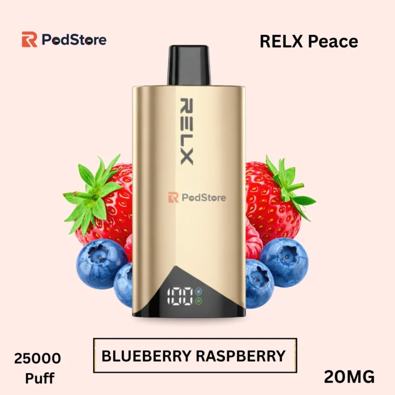 Relx Peace 25000 puff Blueberry Raspberry