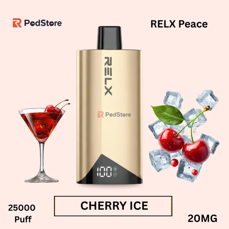 RELX Peace 25000 Puffs Cherry Ice
