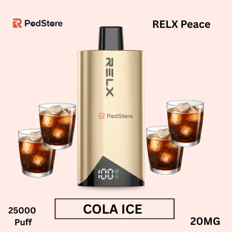 Relx Peace 25000 Puff Cola Ice in UAE