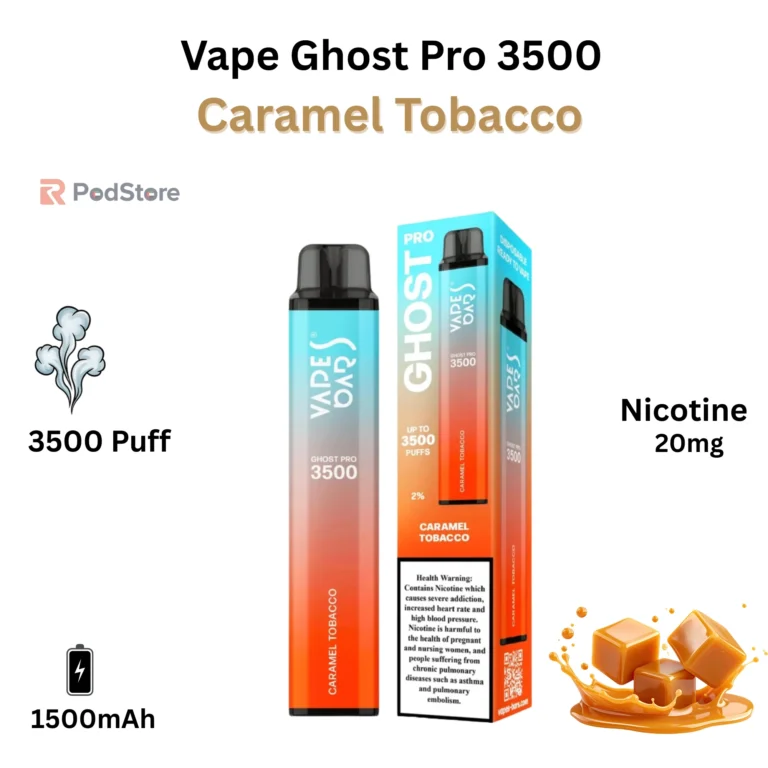 Ghost Pro 3500 Caramel Tobacco