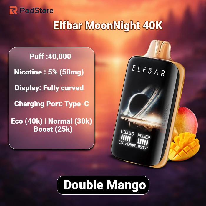 Elf Bar Moon Night Double Mango