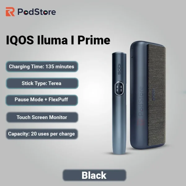 IQOS Iluma I Prime Midnight Black